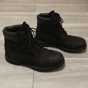 Men’s black Timberland Boots